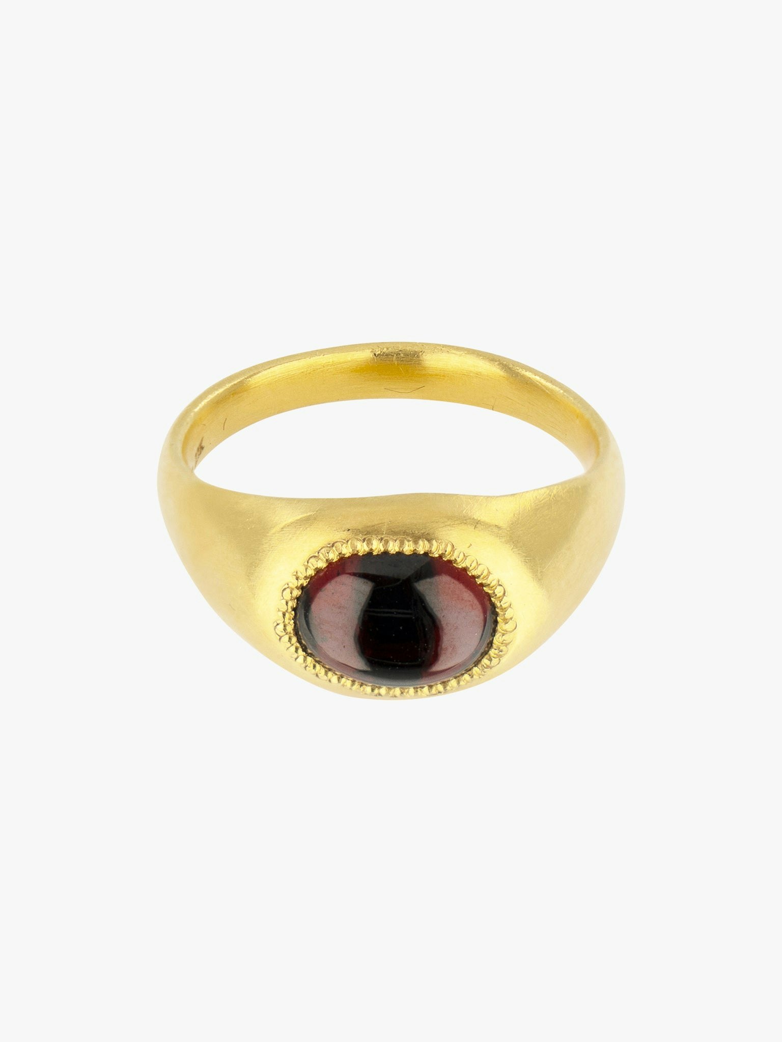 Garnet roz ring photo 1