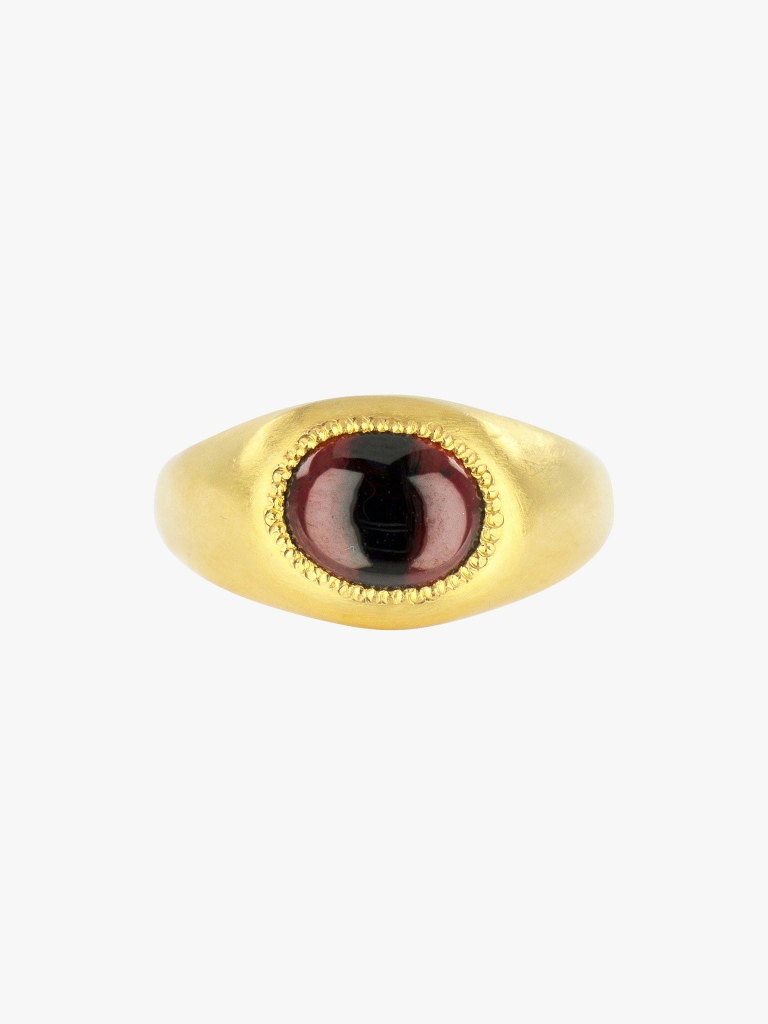 Garnet roz ring photo 3