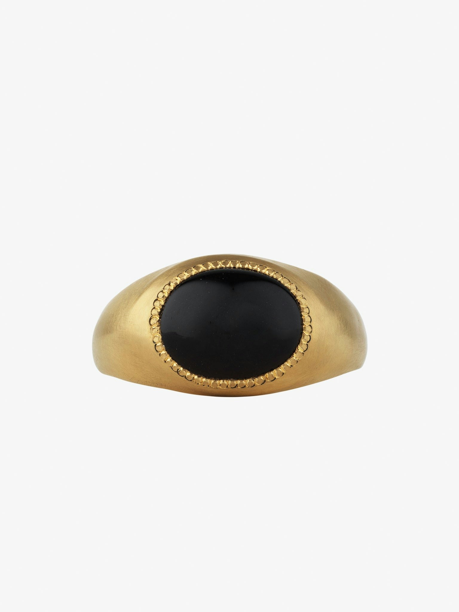 Black tourmaline roz ring photo 3