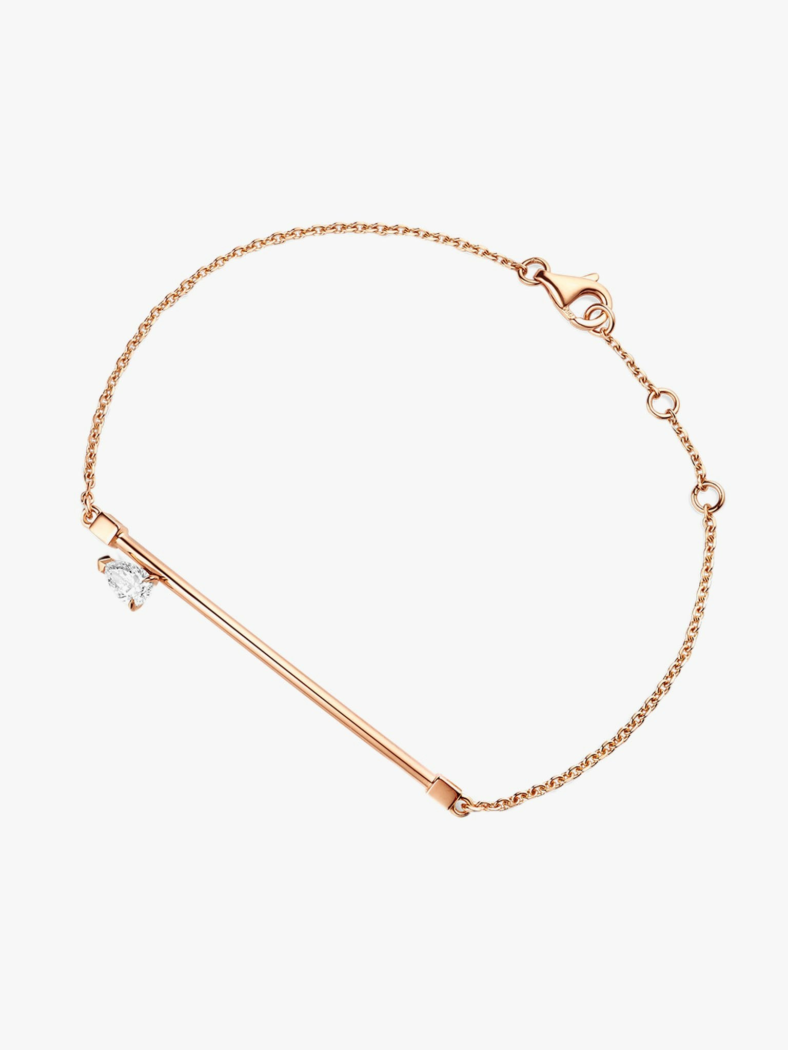 Serti sur vide chain bracelet photo 1