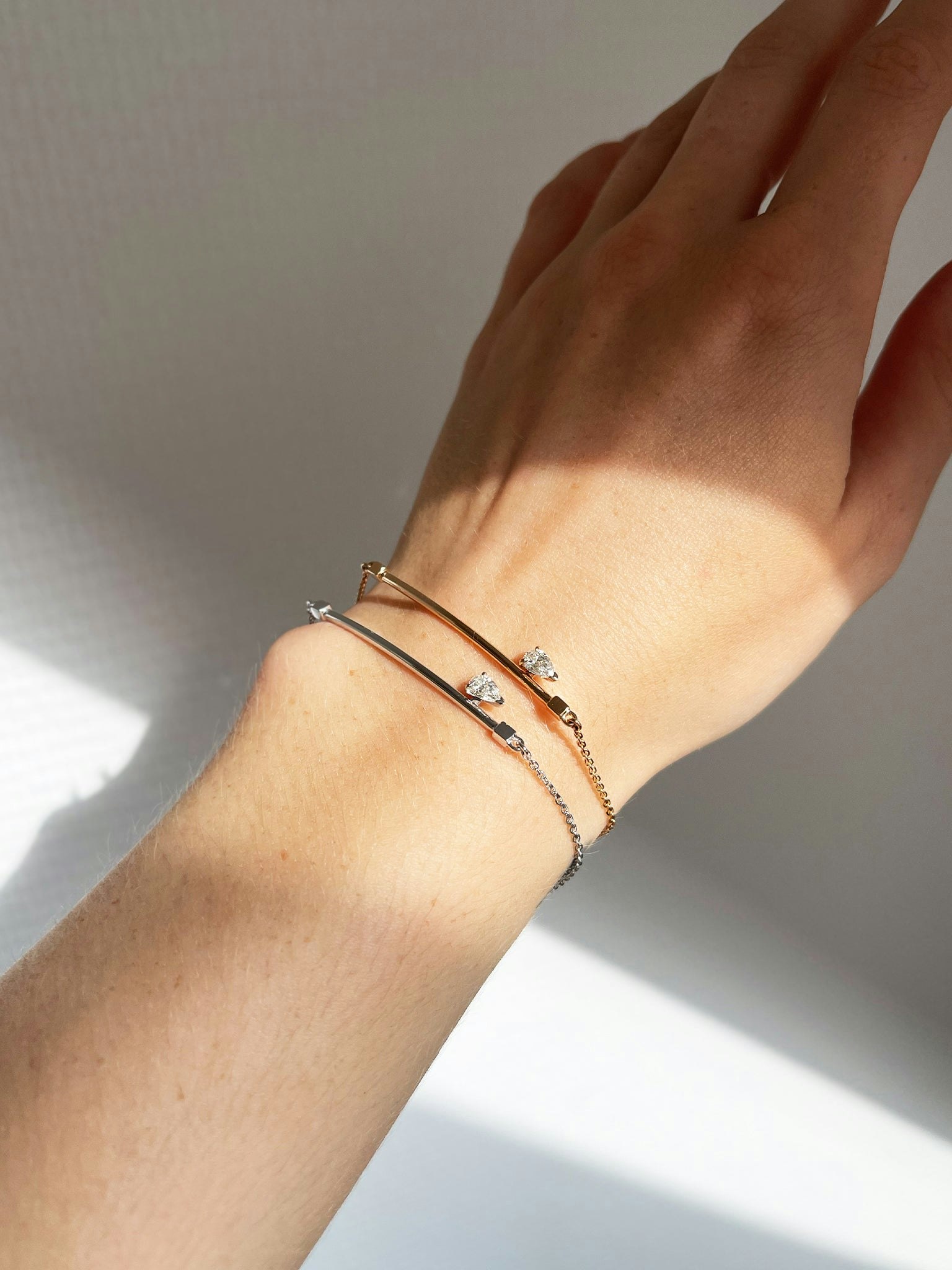 Serti sur vide chain bracelet photo 2