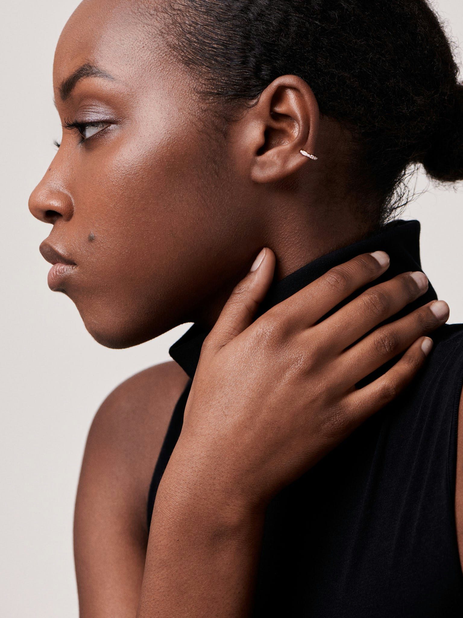Berbere diamond ear cuff photo 2