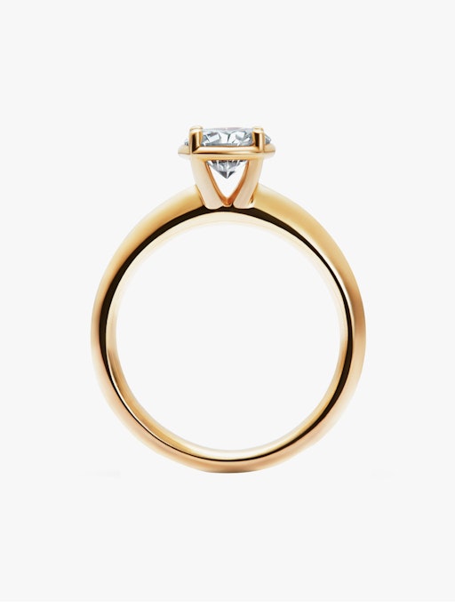 Solitaire 0.5ct diamond ring photo