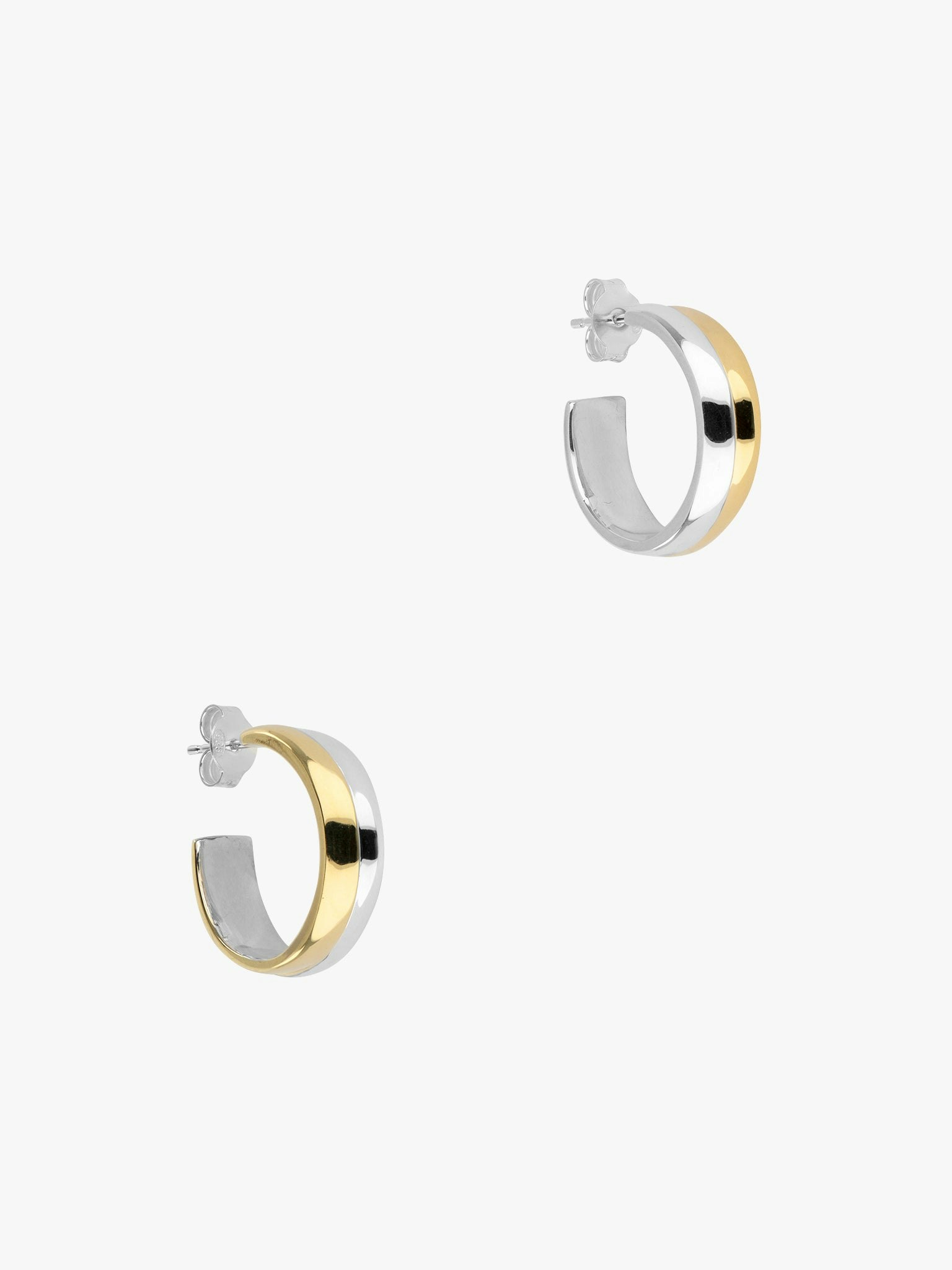 Joan two-tone hoops photo 1