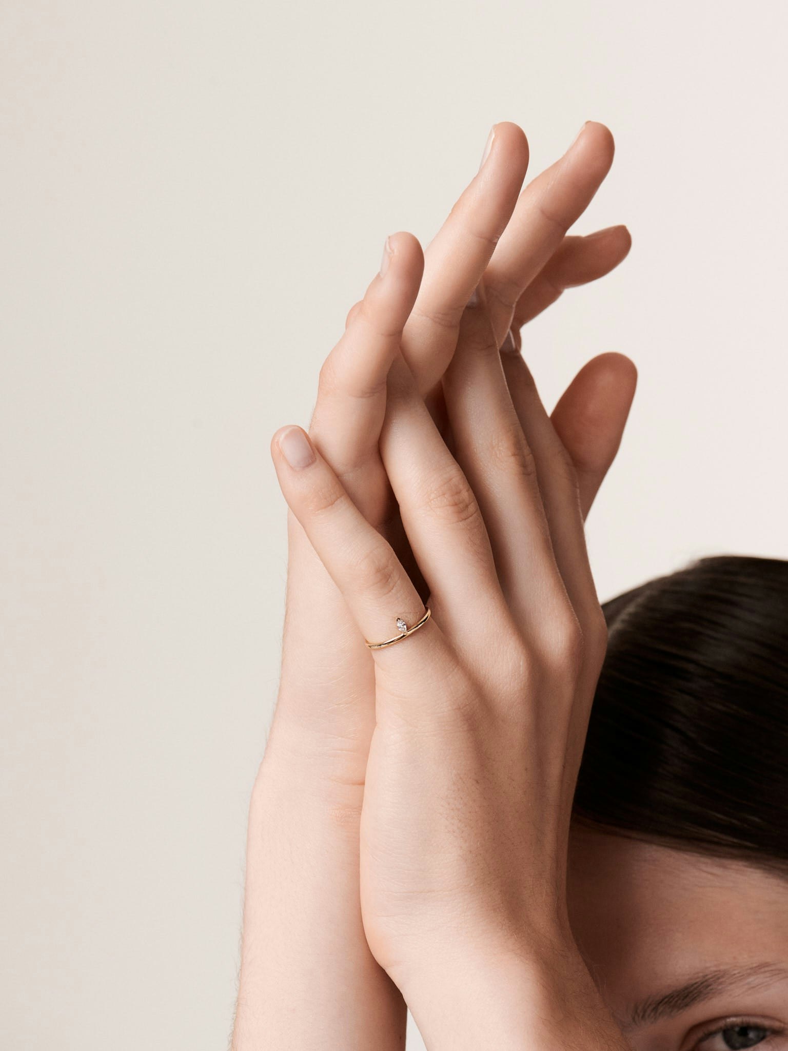 Single navette ring photo 2