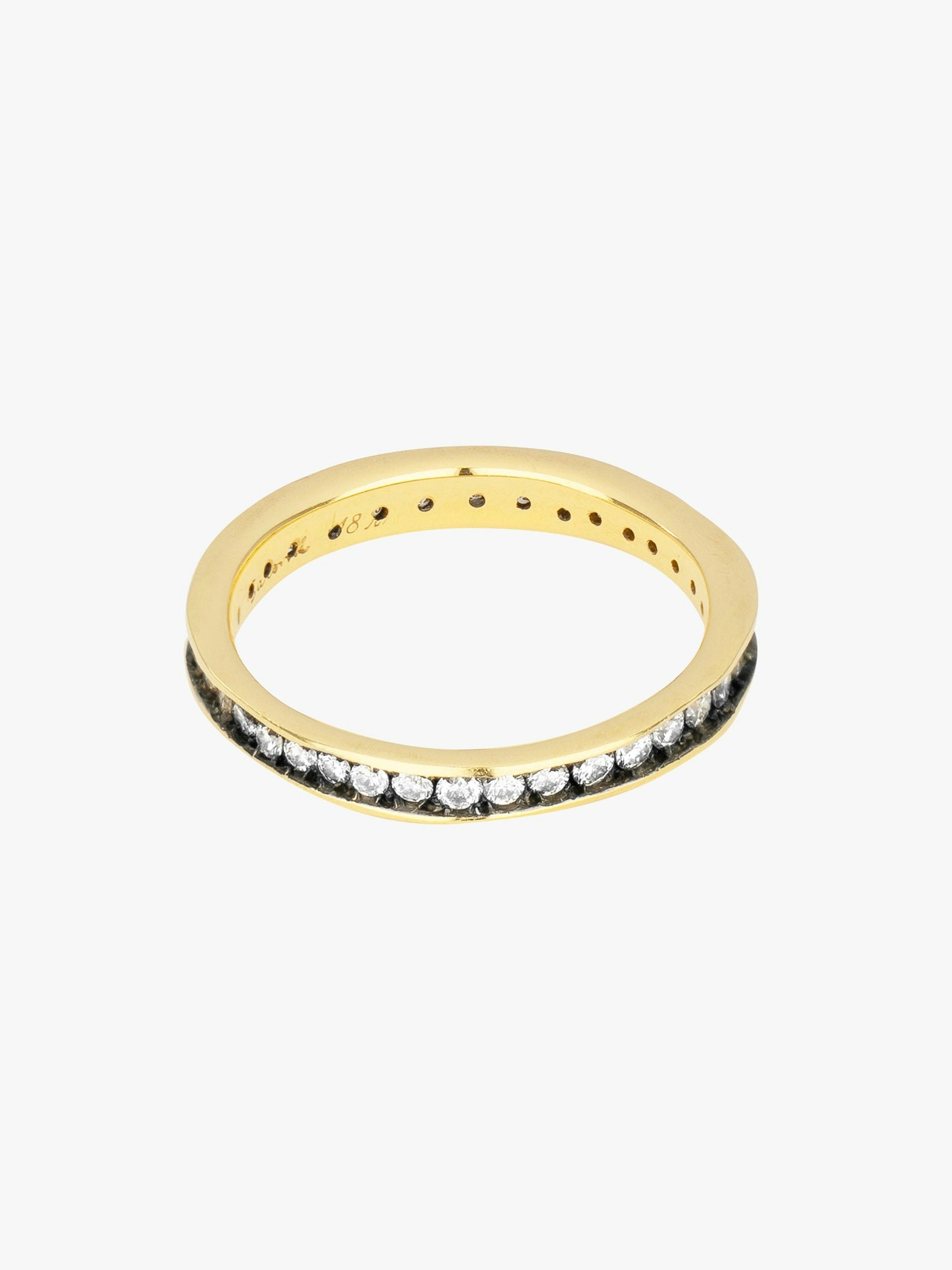 Absolute white diamond band photo 3