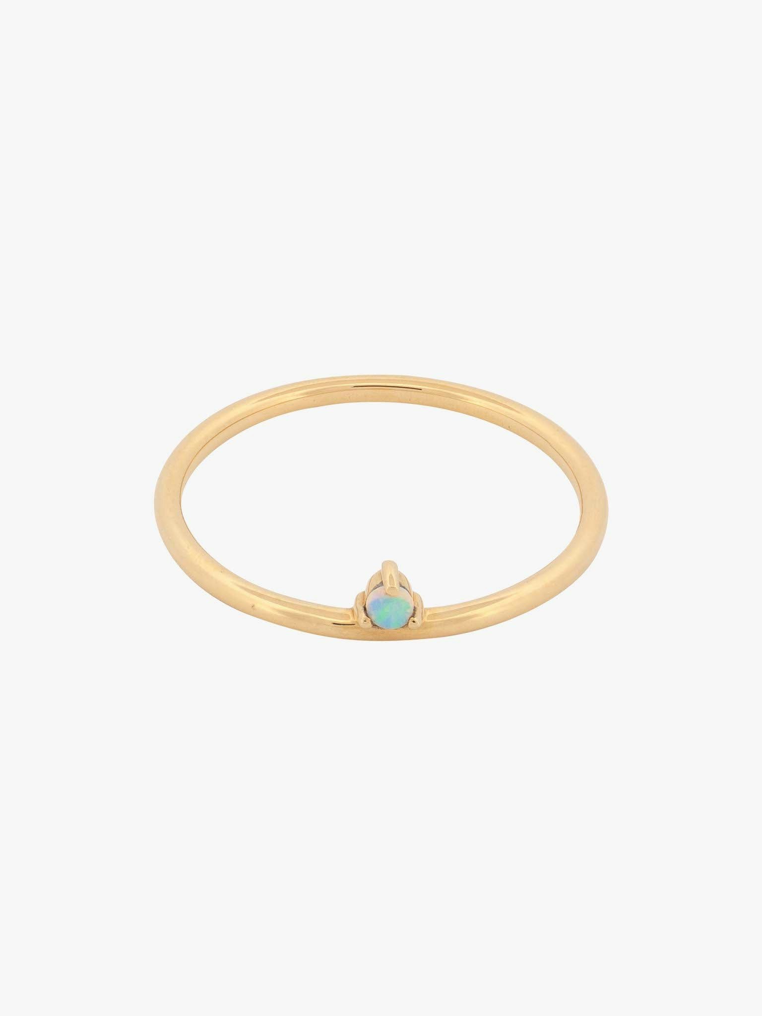 One-step opal ring photo 3
